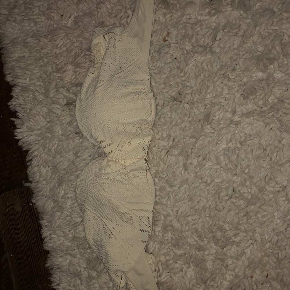 white push up swimsuit top